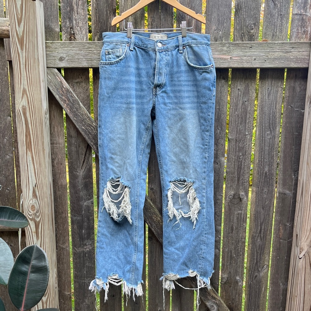 We The Free Distressed Jeans